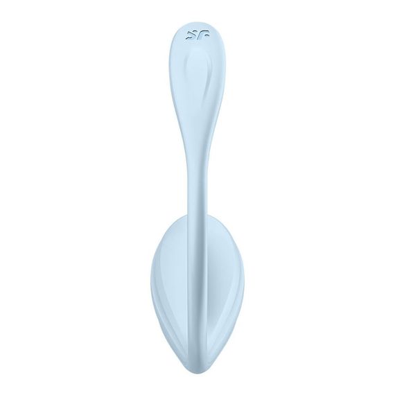 Смарт-віброяйце Satisfyer Smooth Petal Connect App Light Blue | Зображення 4