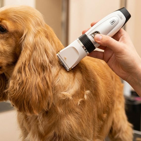 Машинка для стрижки тварин Camry CR 2848, 35 Вт, 2 акумулятори, USB, 4 насадки | Зображення 9