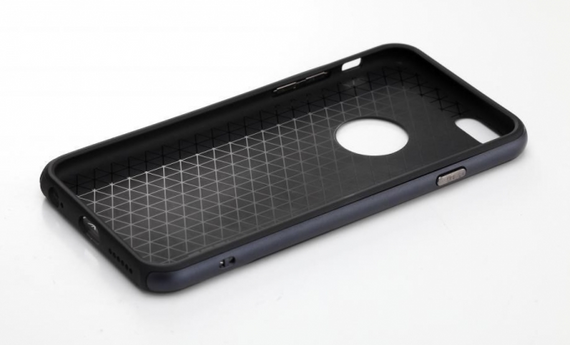 Чехол бампер Rock Royce Series для Apple iPhone 6 Plus / 6S Plus - Navy Blue | Зображення 2