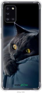 Чохол на Samsung Galaxy A31 A315F Димчастий кіт "825sp-1908-2448"