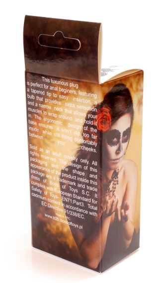 Анальна пробка (розмір S) з хвостом Boss Series - Silicon PLUG Bunny Tail Black, BS6400100 sexstyle | Зображення 7