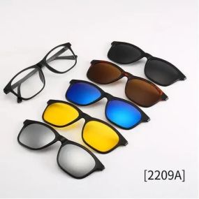 VisionClip Pro TR90 5в1 — розумні окуляри з магнітною адаптацією під будь-яке світло