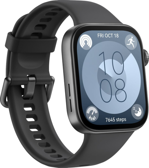 Смарт годинник Huawei Watch Fit 3 Black | Зображення 1