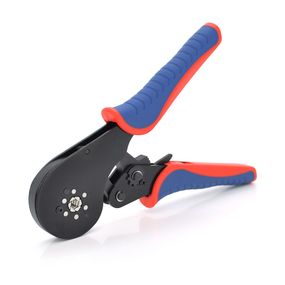 Крімпер CINLINELE HCS8 16-6 для обтиску кабельного накінечника, blue- red + набір кабельних наконечників (VE0508,VE1508,VE1008,VE4009,VE2508)