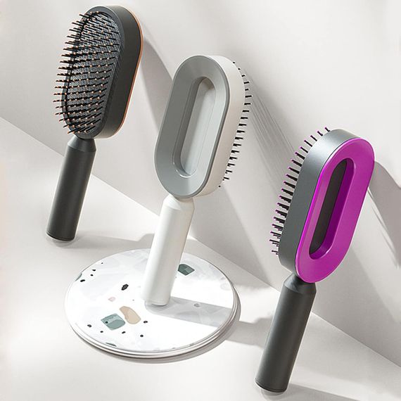 Массажная расческа Central Hollow Cushion Comb 3D для кожи головы ∙ 3D расческа для волос Central Hollow Cushion Comb | Зображення 1