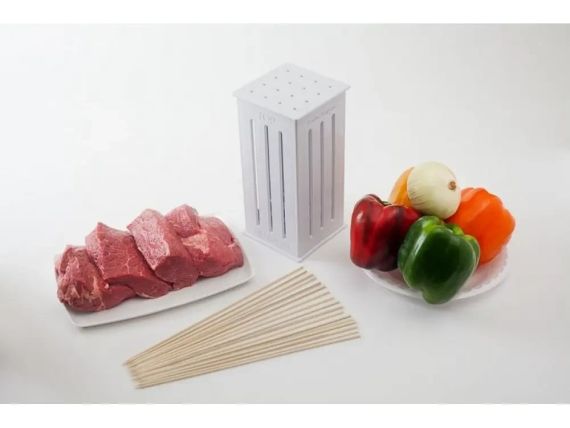 Пристрій для швидкого нанизування шашлику brochette express | шпажки для шашлику | Зображення 1