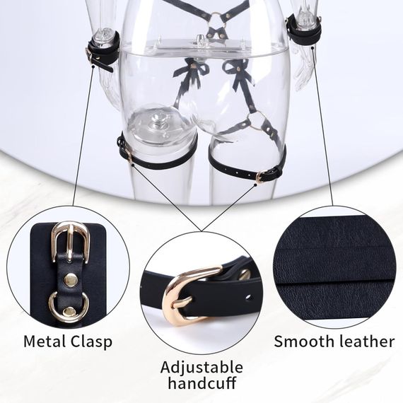 БДСМ-набір LOCKINK YEAHWOW Forced Nadu pose correction set | Зображення 4