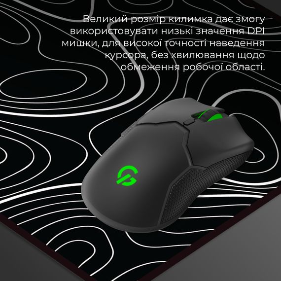 Килимок для мишки GamePro Speed/Control Black (MP275AB) | Зображення 5