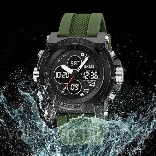 Мужские тактические военные часы, Армейские часы противоударное для рыбалки и походов LW-40 | Зображення 4