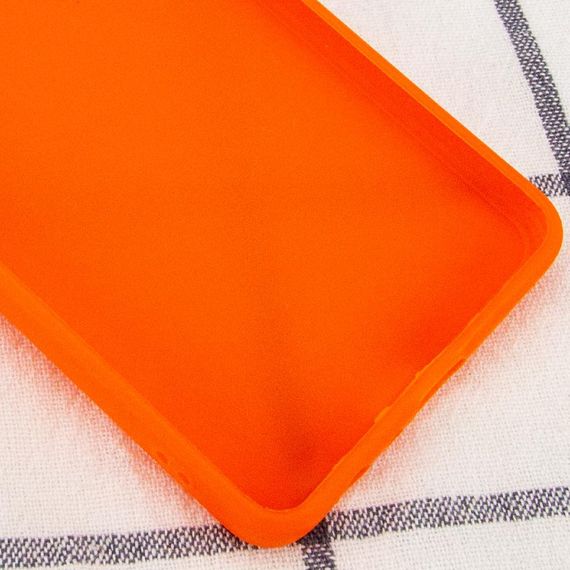 Силиконовый чехол Candy Full Camera для Xiaomi Redmi Note 13 Pro+ Оранжевый / Orange | Зображення 2