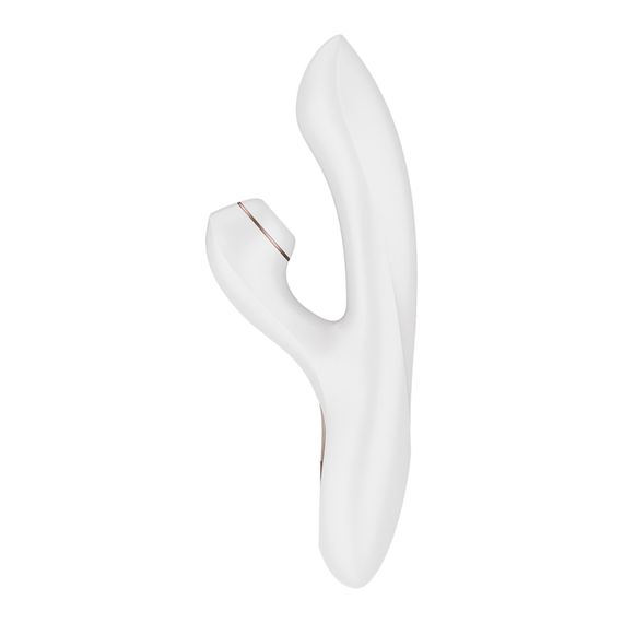 Вакуумний вібратор-кролик Satisfyer Pro+ G-Spot Generation 2 White | Зображення 3