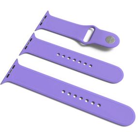 Уцінка Силіконовий ремінець для Apple Watch Sport Band 42 / 44 / 45 / 49 (S/M & M/L) 3 pcs