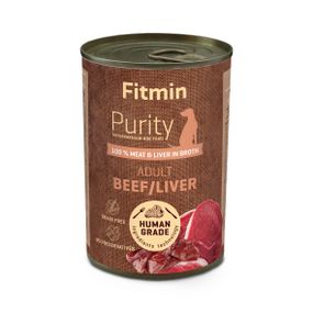 Fitmin dog Purity tin Beef with Liver 400г