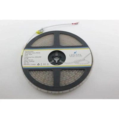 Светодиодная лента LED-STIL 9,6 Вт/м 2835 120 діодів IP68 12 Вольт 130 lm СИНІЙ (DFN2835-120A-IP68-B) - Топ | Зображення 2