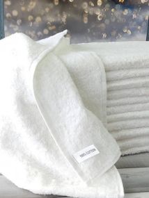 Полотенца Sweet dream  50х90 Белые набор 12шт