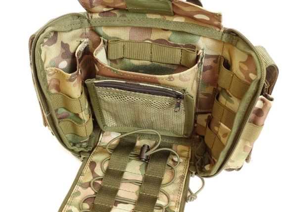 Аптечка тактична військова швидкого знімання Мультикам на MOLLE GEN 3 | Зображення 5