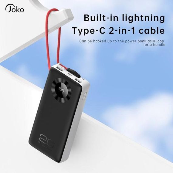 Портативна мобільна батарея Konfulon JOKO J08 20000mAh з підтримкою QC 3.0 та PD 3.0 (47215-J08_696) | Зображення 6