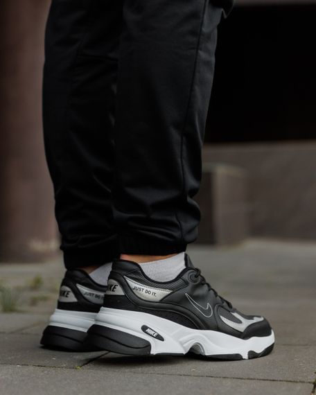 Чоловічі кросівки N-ike just do it JDI Black White 42