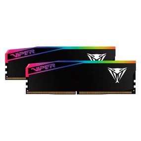 Модуль пам&#039;яті для комп&#039;ютера DDR5 32GB (2x16GB) 6400 MHz Viper Elite 5 Ultra RGB Patriot (VEUR532G6432K)