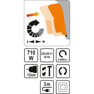 Дрель Sthor 78995 | Зображення 3