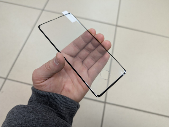 Захисне скло для Samsung S10 / Самсунг С10 Mietubl, 5D, з чорною рамкою | Зображення 3
