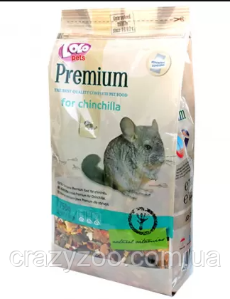 Полнорационный корм для шиншилл Lolo Pets Premium 750 г LO-70162 | Зображення 1