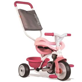 Велосипед дитячий металевий Bee Movie Comfort pink 3в1