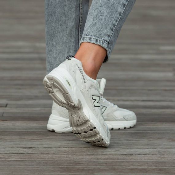 Демісезонні кросівки New Balance колір бежевий | Зображення 4