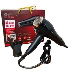 Мощный маленький качественный фен для сушки укладки волос Gemei GM-1787 2000 Вт электрофен