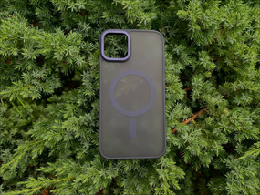 Чохол Iphone 11 Матовий MagSafe Синій