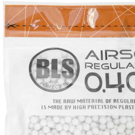 Шарики для страйкбола BLS BLS-WHITE-040-1 0.40 1 кг 2500 шт белые | Зображення 1
