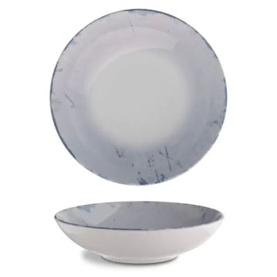 Тарелка G.Benedikt Isabelle глибока 22 см Stone Blue (ISC1922-K0008)