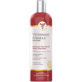 Зволожуючий шампунь для собак Veterinary Formula Advanced Oatmeal & Tea Tree Oil Infuser Shampoo, 473 мл