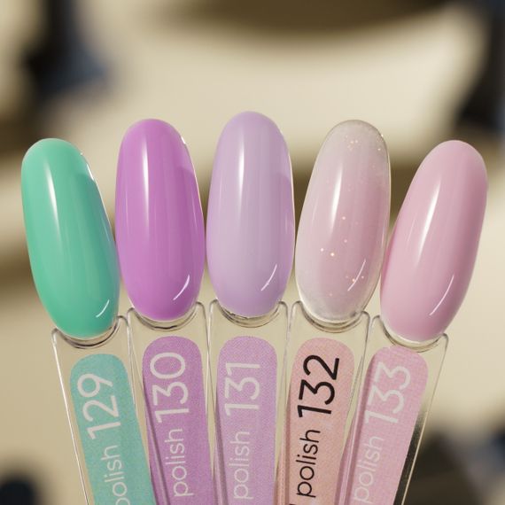 Гель-лак Valeri 129 "Ледяная мята" 6мл | Зображення 1