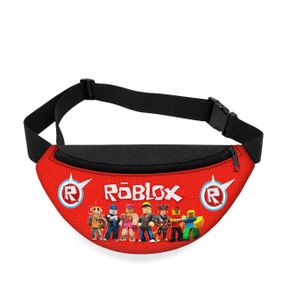 Дитяча сумка-бананка Roblox 32х15 см на пояс або через плече (5966)