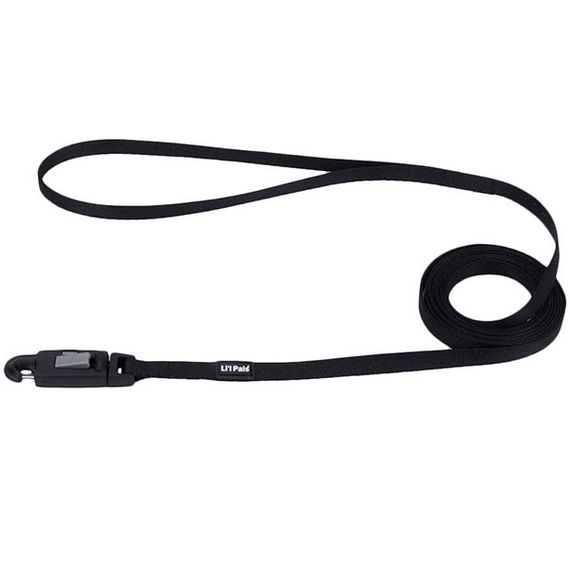 Coastal Li`l Pals Nylon поводок для собак малых пород, 1.8 м, черный