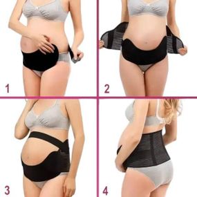 Бандаж для беременных YC SUPPORT (XL) Черный