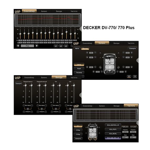 АВТОМАГНИТОЛА 2DIN DECKER DV-770A | Зображення 2