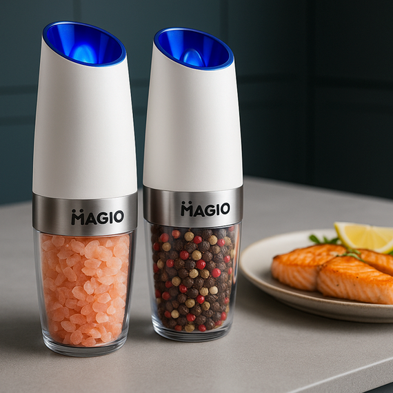 Мельница для перца и специй электрическая гравитационная Magio MG-212 | Зображення 4