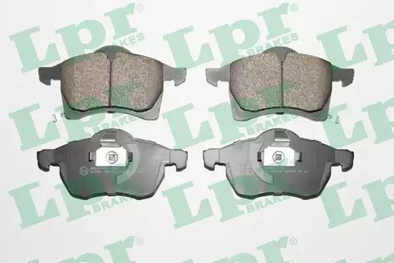 Колодки гальмівні дискові OPEL ASTRA G передн. (LPR), LPR (05P690)
