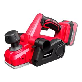 Рубанок акумуляторний- PL-118 Haisser 18В, швидкість обертання 16000об/хв, ширина 82мм, глибина 1,5мм