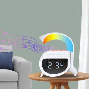 Нічник колонка з годинником G-Smart Light Sound Machine A-16