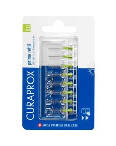 Набір змінних насадок Curaprox Prime Refill, 1,1 мм - упаковка 8 йоржиків без тримача