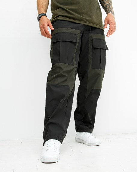 Штаны карго Лейкерс зелено-черный S XL | Зображення 5