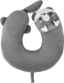 Подушка для шеи Ardesto Grey Cat ART3034NEP 28х28 см серая