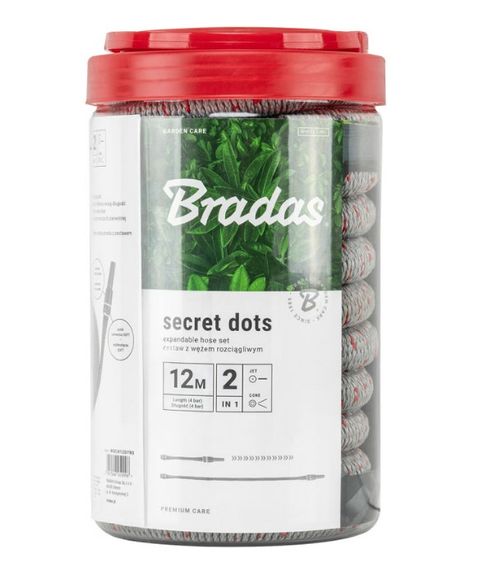 Шланг, що розтягується (комплект) Bradas SECRET DOTS 12 м WHITE LINE (WSCH12GYRD) | Зображення 2