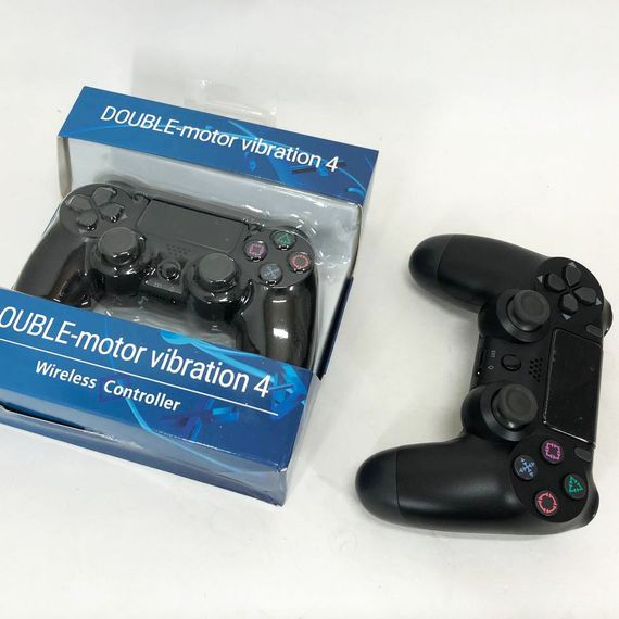 Джойстик DOUBLESHOCK для PS 4, бездротовий ігровий геймпад PS4/PC акумуляторний джойстик. TO-931 Колір чорний | Зображення 5