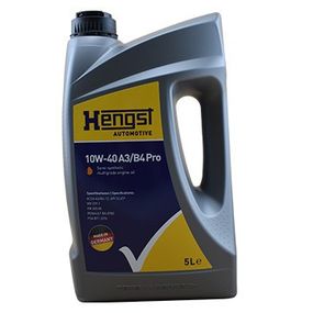Моторное масло полусинтетическое 10W-40 A3/B4 Pro-(5L) 10W-40 A3/B4 Pro-(5L), Hengst Oil, 555800000,