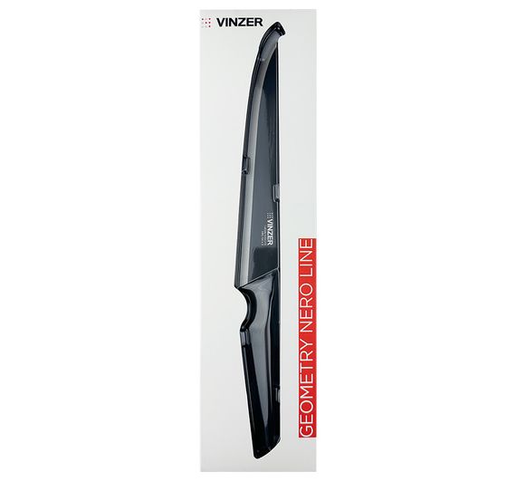 Нож для мяса Vinzer (Винзер) Geometry Nero Line 20.3 см (50303) | Зображення 1