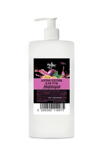 Антисептик для рук TM Mayur Маракуя з дозатором 1000 мл.